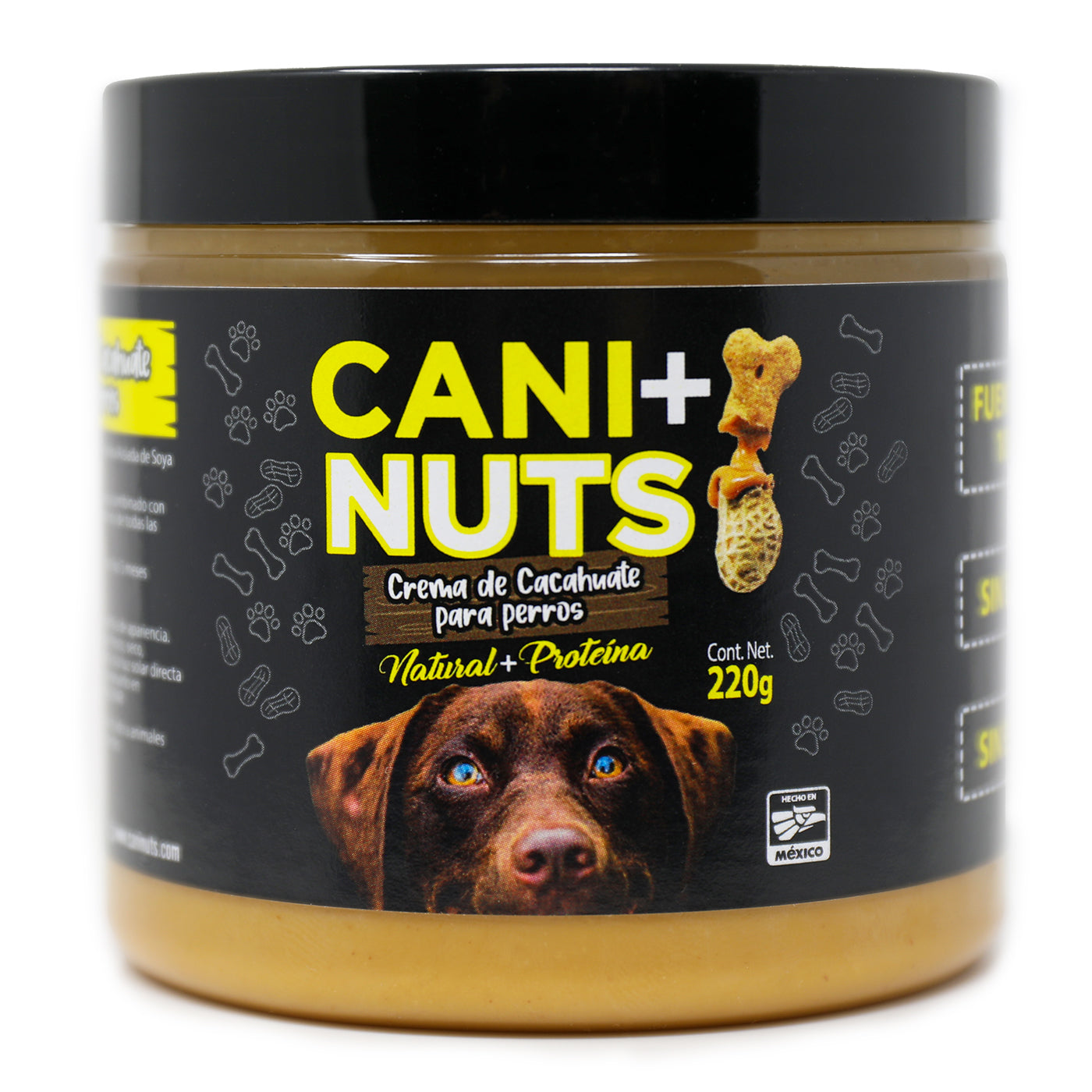 Crema de Cacahuate + Proteína para Perro 220g.