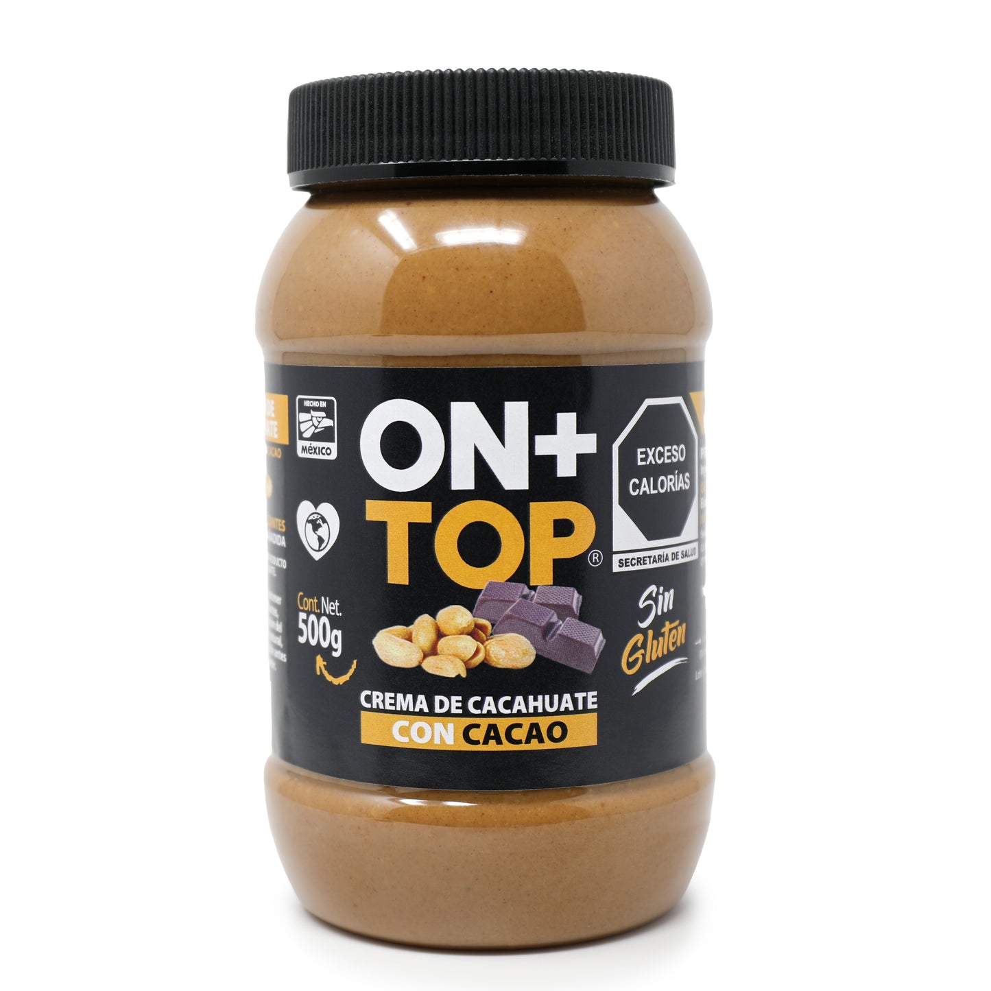Crema De Cacahuate Con Cacao 500g.