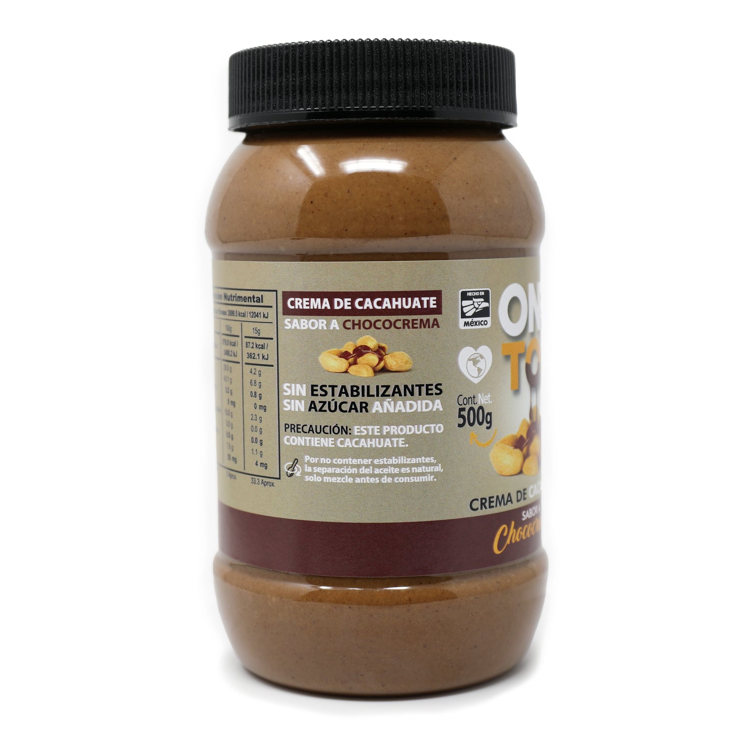 Crema De Cacahuate Sabor Chococrema 500g.