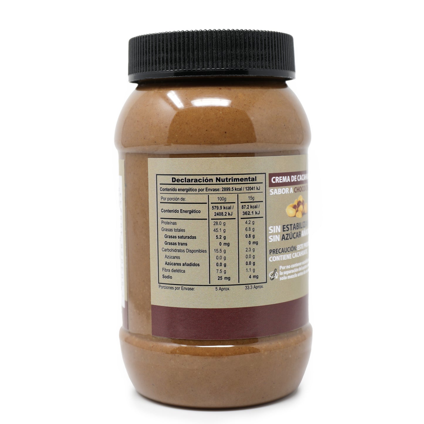 Crema De Cacahuate Sabor Chococrema 500g.