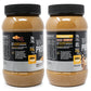 2 Pack Crema De Cacahuate con Cacao Y Cacao Crunchy + Whey Protein Isolate.
