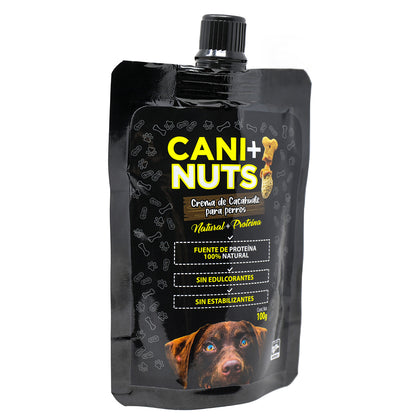 Crema de Cacahuate + Proteína para Perro Pouch 100g.