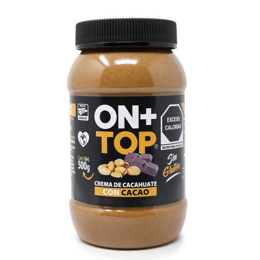 Crema De Cacahuate Con Cacao 500g.
