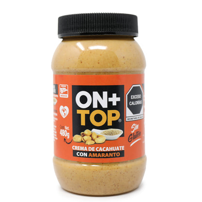 Crema De Cacahuate Con Amaranto 480g.