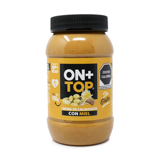 Crema De Cacahuate Con Miel 500g.