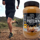 Crema De Cacahuate con Cacao Crunchy + Whey Protein Isolate 470g.