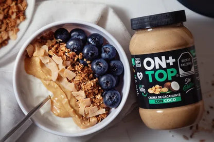 Crema De Cacahuate Con Coco 500g.