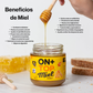 Miel De Abeja Natural Multiflora 280g + Cuchara De Regalo.