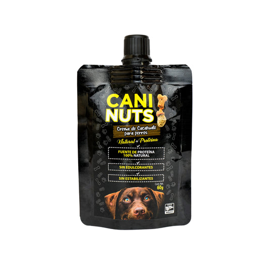 Crema de Cacahuate + Proteína para Perro Pouch 100g.